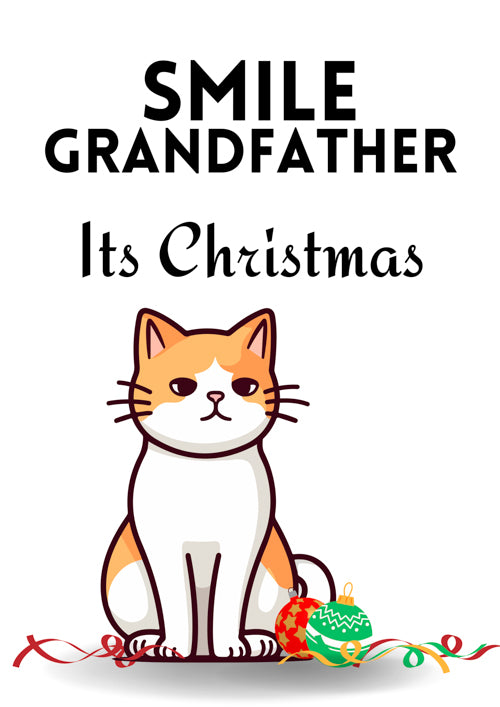 Grandfather Christmas Card Personalisation