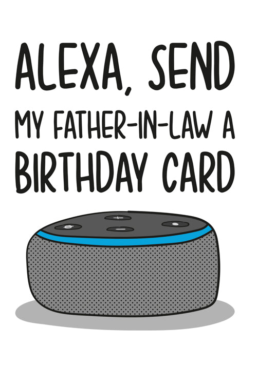 Humour Father In Law Birthday Card Personalisation