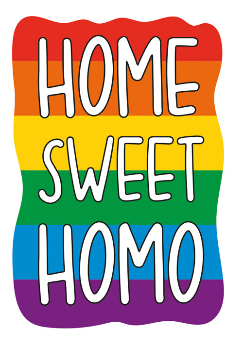 LGBTQ+ New Home Card Personalisation