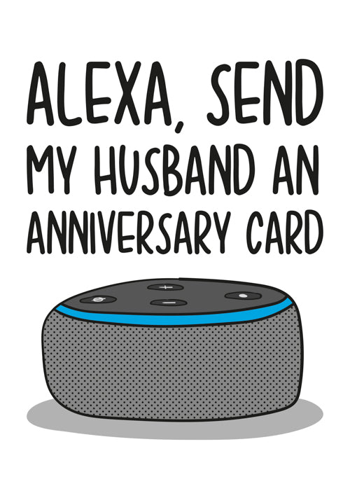 Husband Anniversary Card Personalisation
