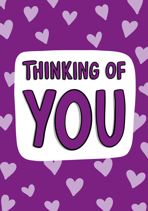 Thinking Of You Card Personalisation