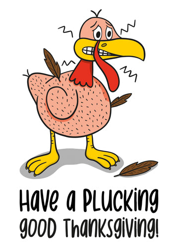Funny Thanksgiving Card Personalisation