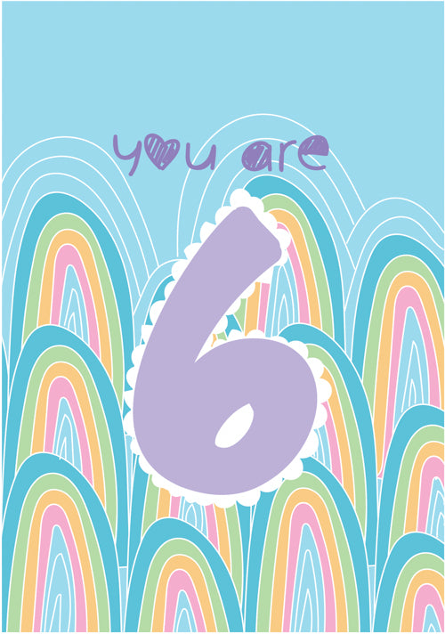 6th Birthday Card Personalisation