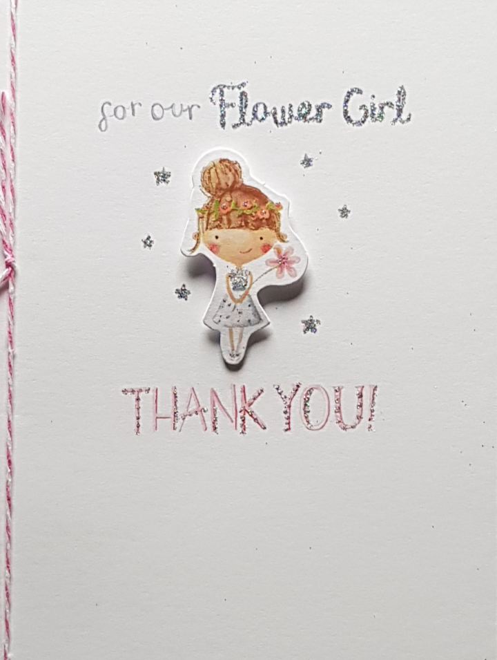 Wedding Card - For Our Flower Girl