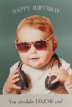 Birthday Card - General Humour / You Absolute Legend