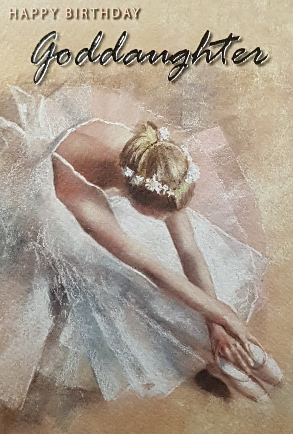 Birthday Card - Goddaughter / Ballet Dancer