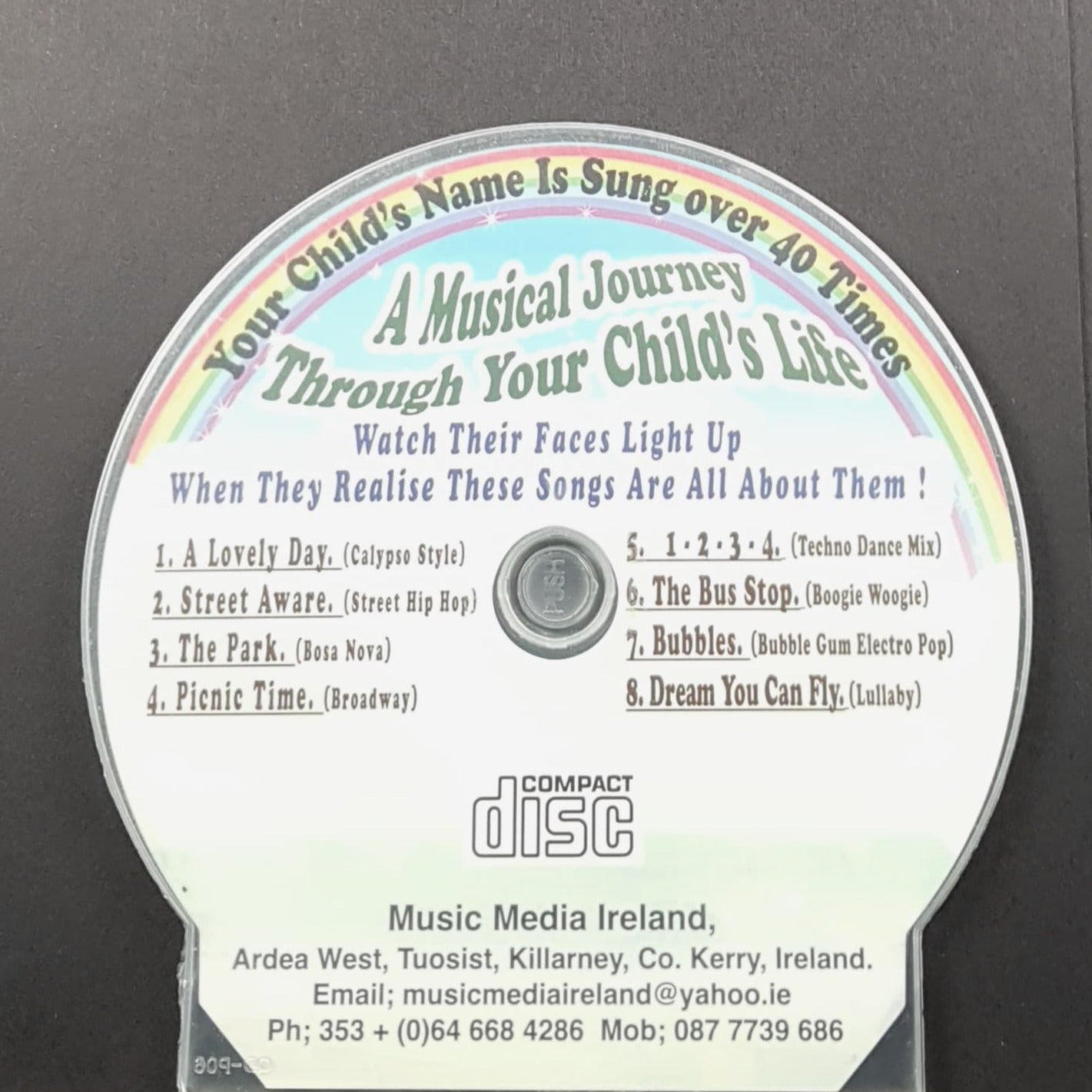 CD - Personalised Children's Songs / Lara