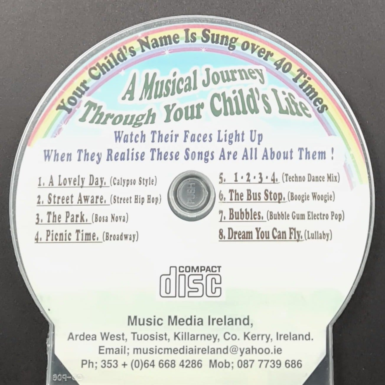 CD - Personalised Children's Songs / Noah