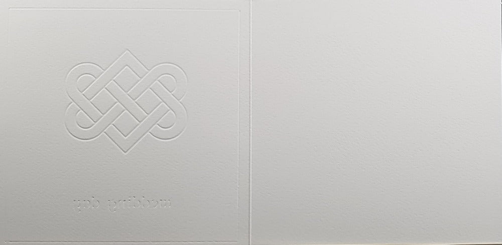 Wedding Day Card - Celtic Love Knot