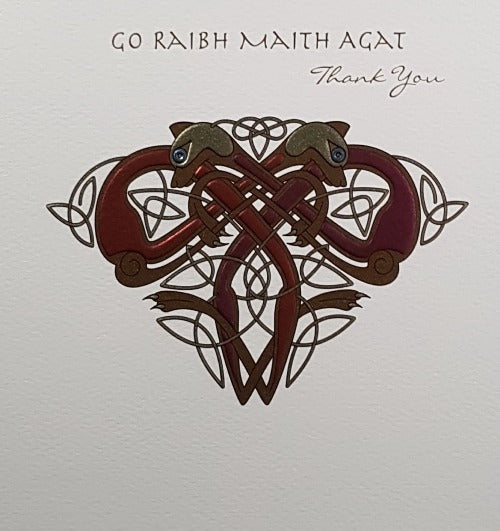 Thank You Card - Go Raibh Maith Agat