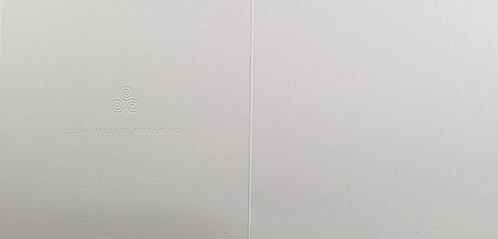 Thank You Card - Celtic Triskele