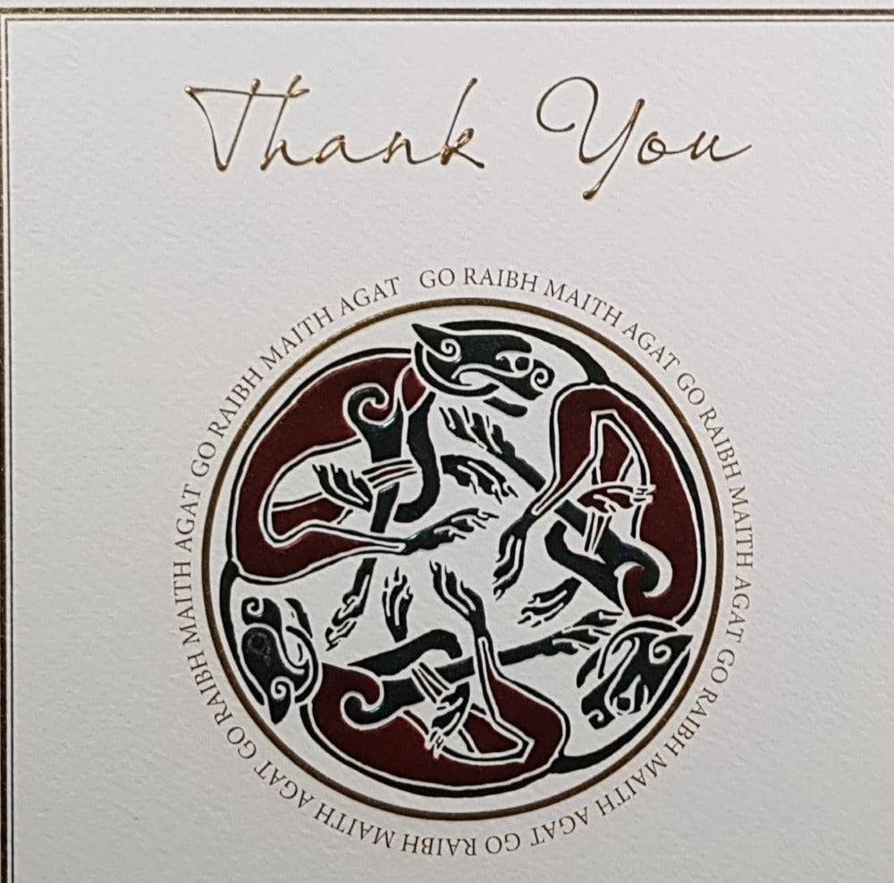 Thank You Card - Go Raibh Maith Agat