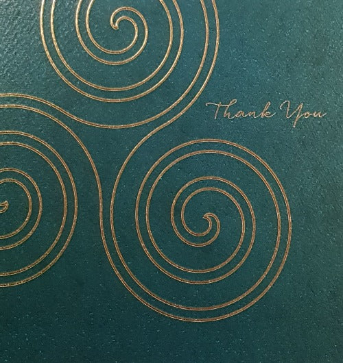 Thank You Card - Celtic Triskele