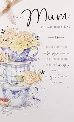 Mum Mothers Day Card - Laugh, Happy, Good