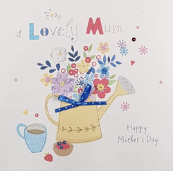 Mum Mothers Day Card - Garden Theme