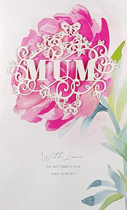 Mum Mothers Day Card - On Mother's Day And Always