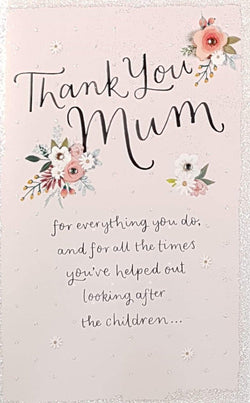 Mum Mothers Day Card - Looking After The Children