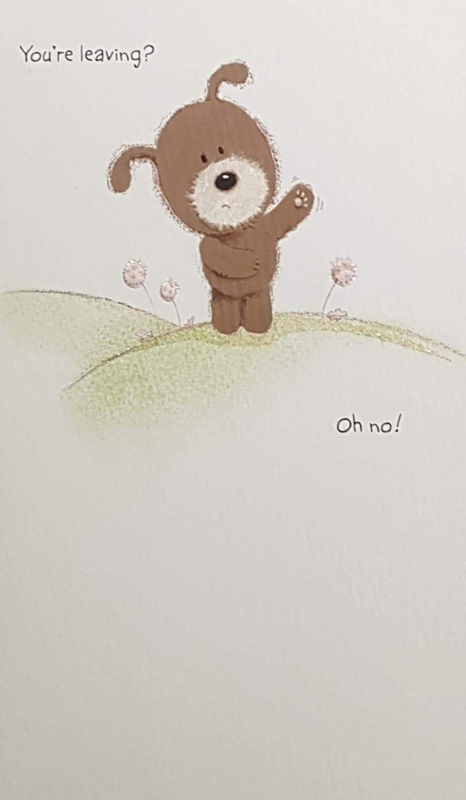 Leaving Card - Oh No!