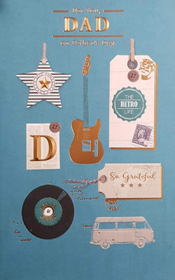 Fathers Day Card - Rock Star