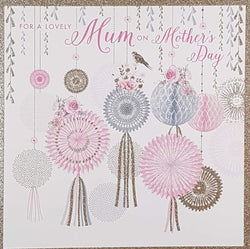Mum Mothers Day Card - Hanging Decorations