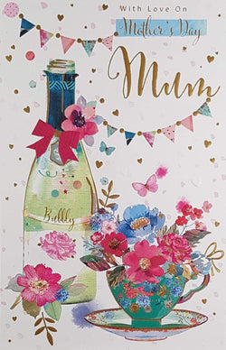 Mum Mothers Day Card - Bubbly