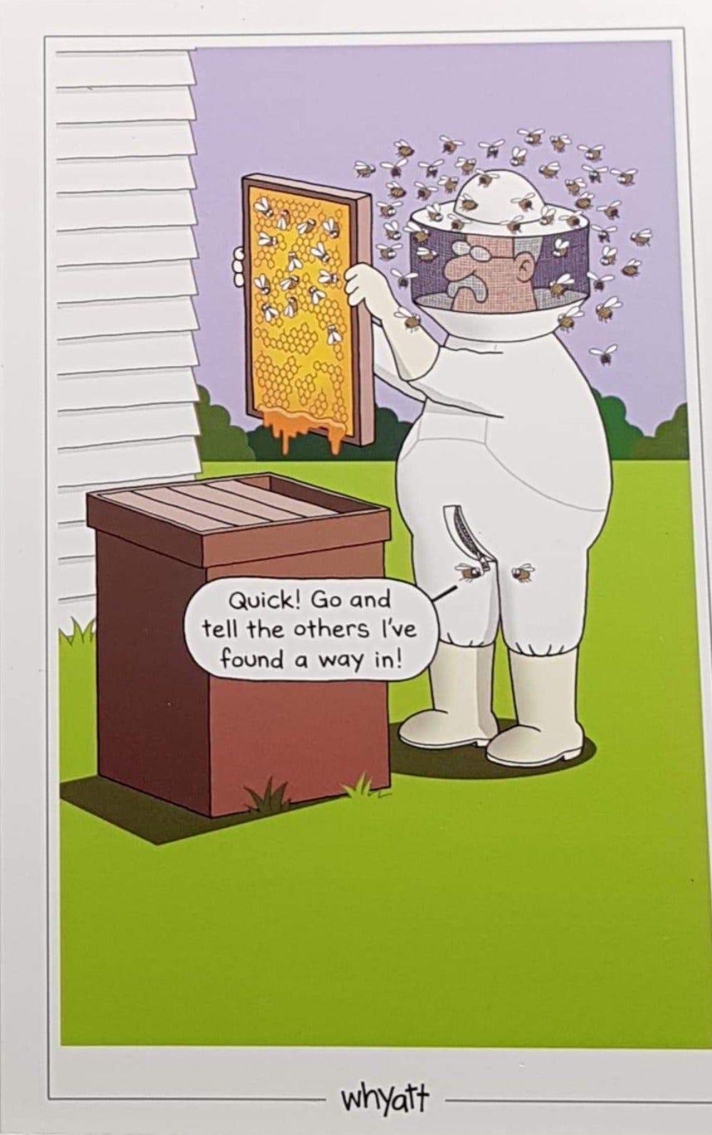 Humour Card - Quick!
