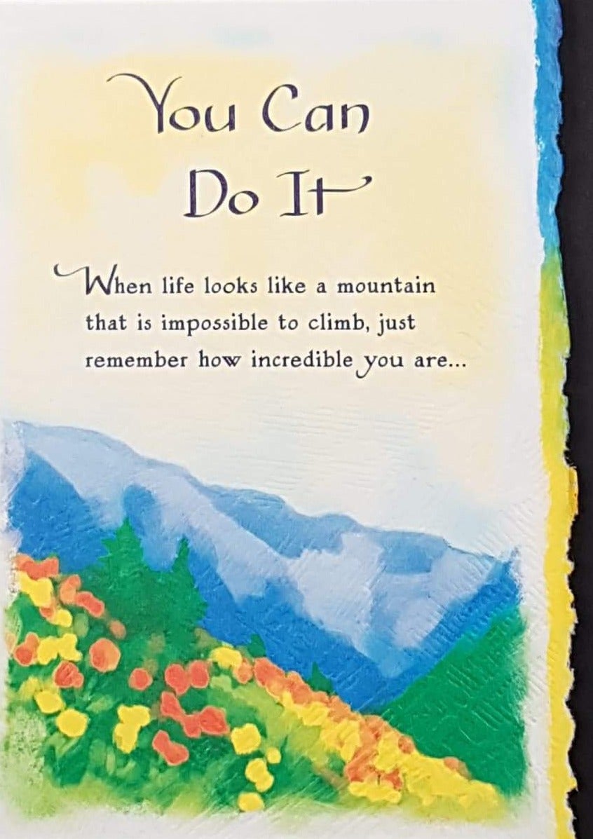 Blue Mountain Arts Card - You Can Do It