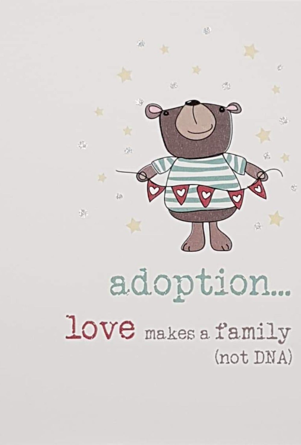 Adoption Card - Love Makes Family