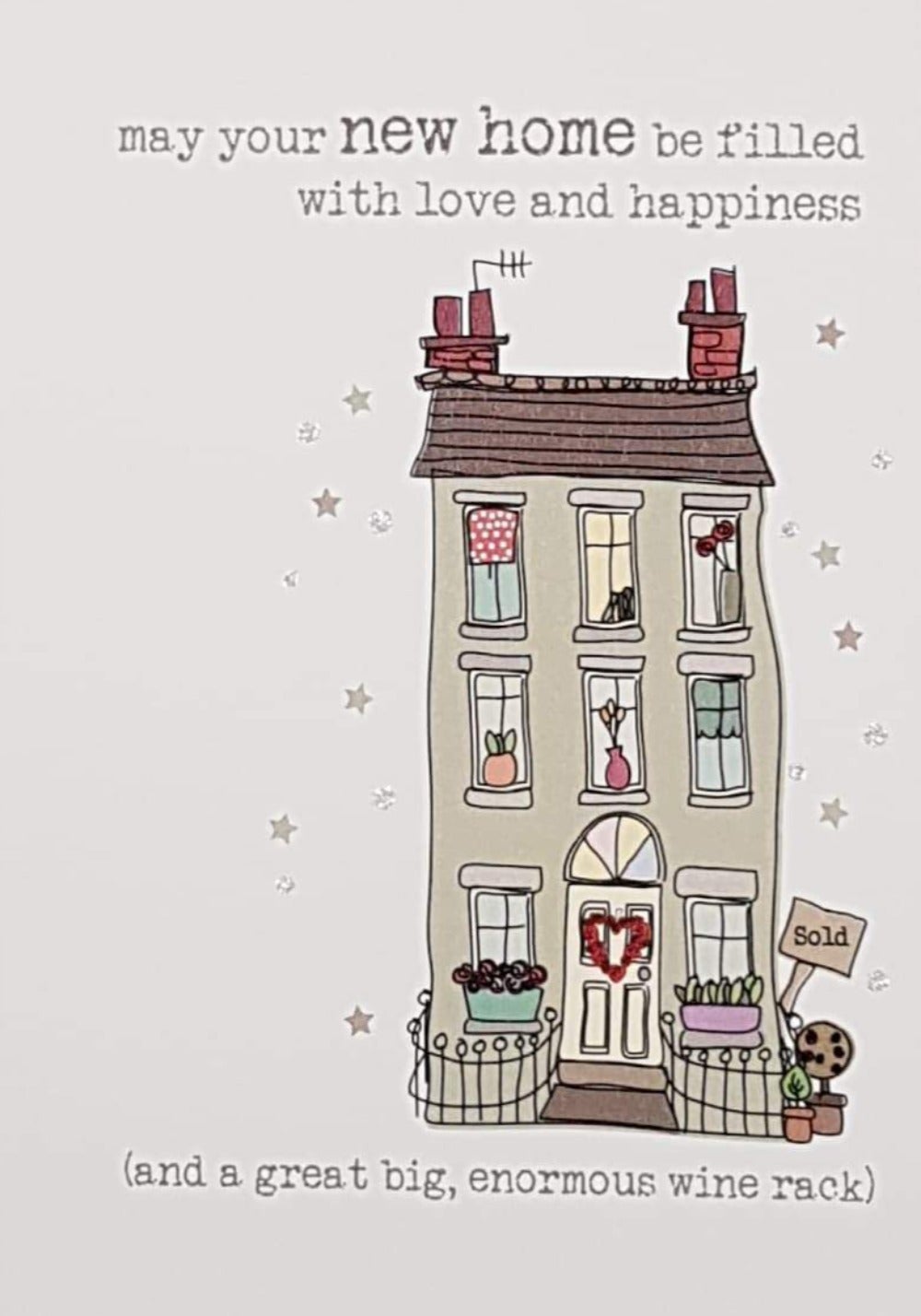 New Home Card - May Your New Home Be Filled With Love...