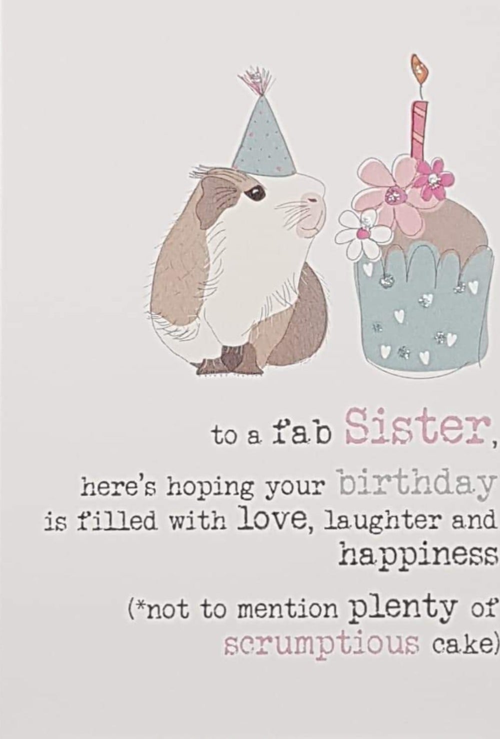 Birthday Card - Sister / Here's Hoping... (Humour)