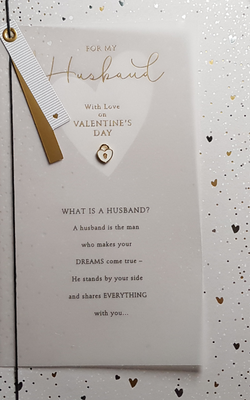Husband Valentines Day Card