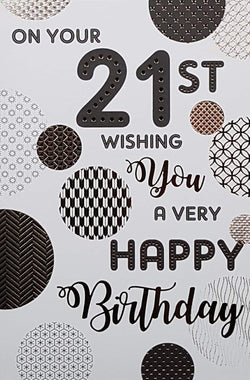 21st Birthday Cards