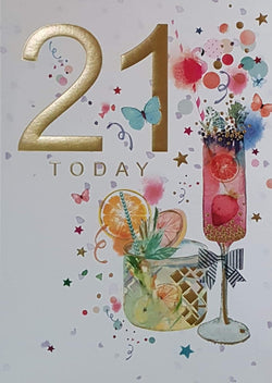 21st Birthday Cards