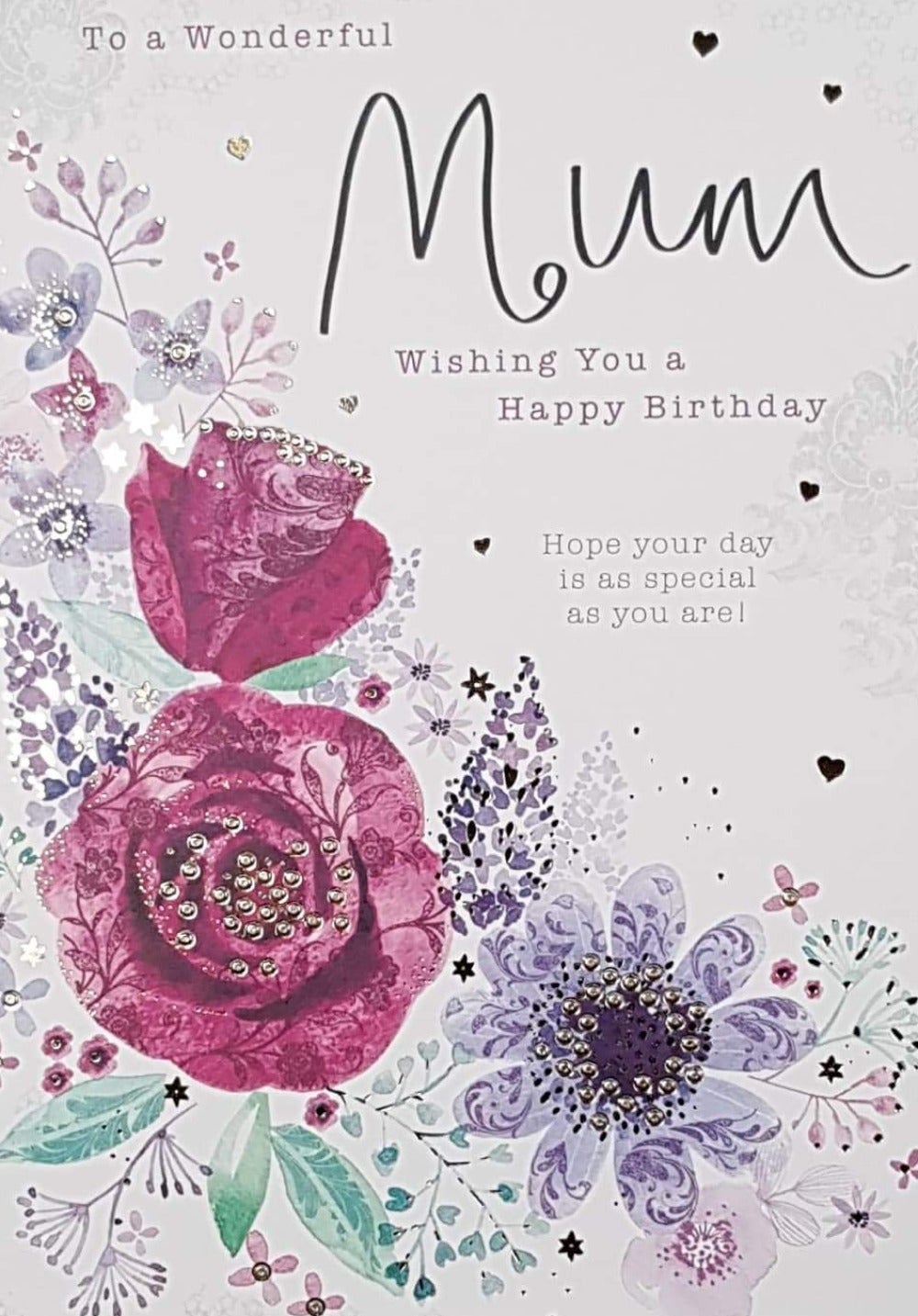 Birthday Card - Mum / 'Hope Your Day Is As Special As You Are'