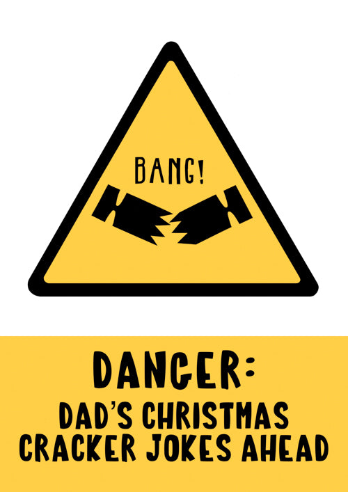Funny Dad Christmas Card Personalisation