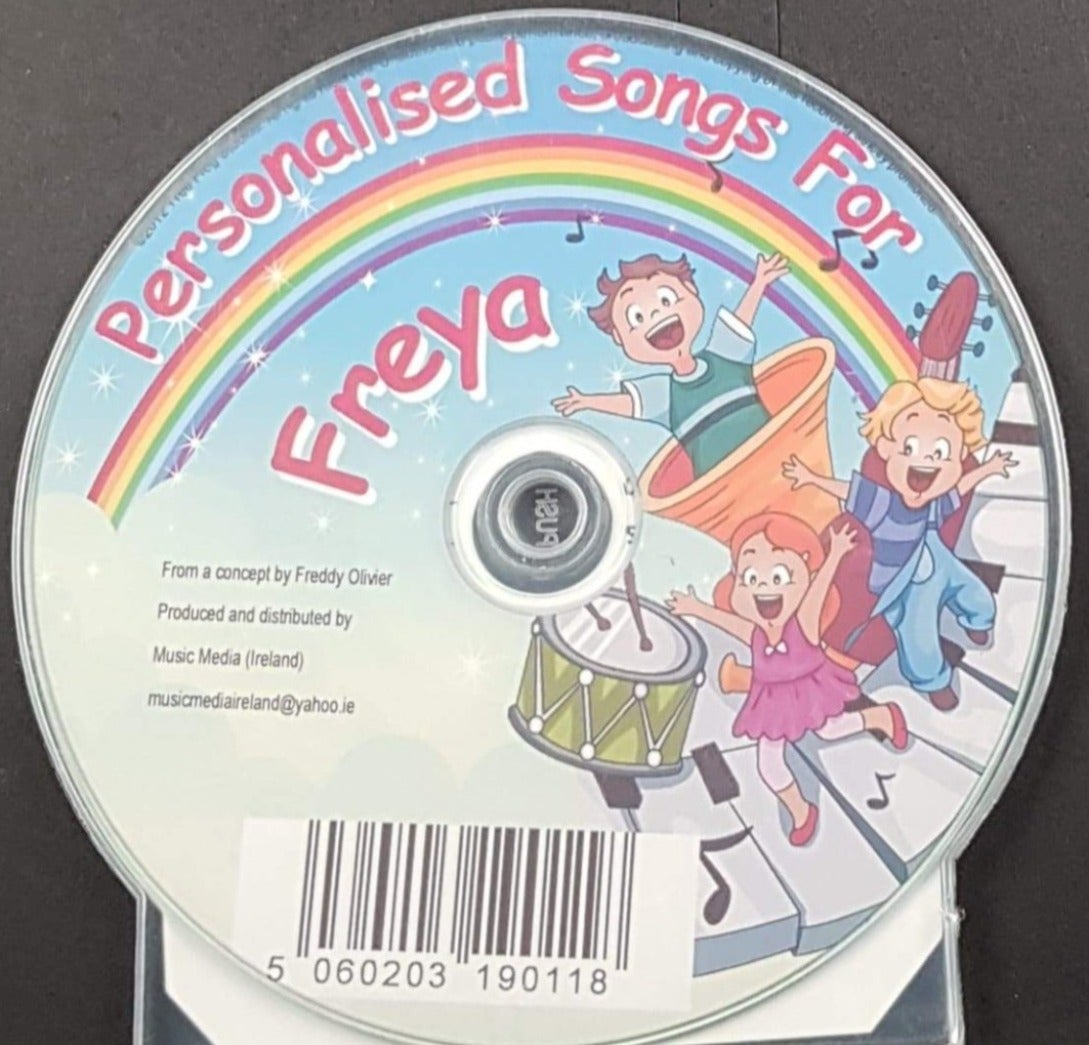 CD - Personalised Children's Songs / Freya