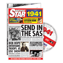 Born in year 1941 - Star (Includes DVD)