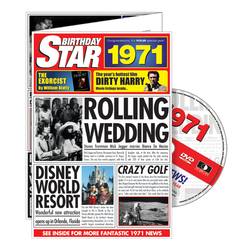 Born in year 1971 - Star (Includes DVD)