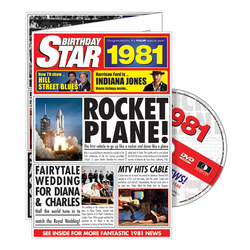 Born in year 1981 - Star (Includes DVD)