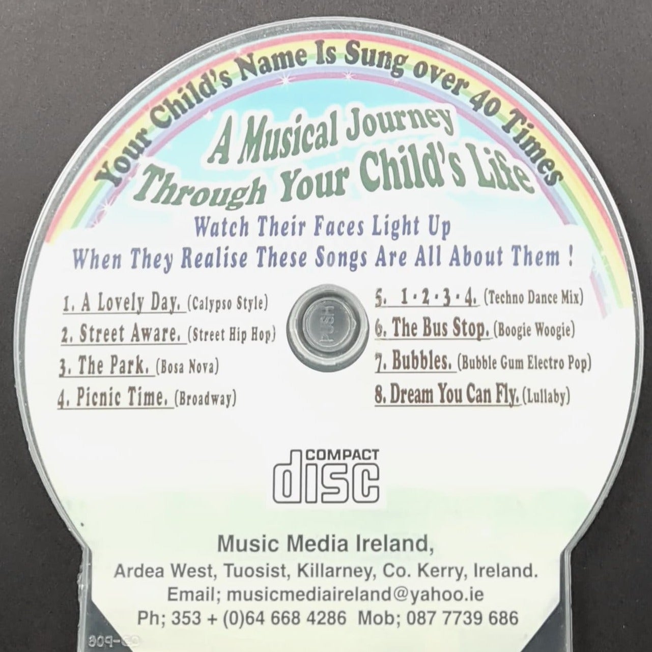 CD - Personalised Children's Songs / Niamh