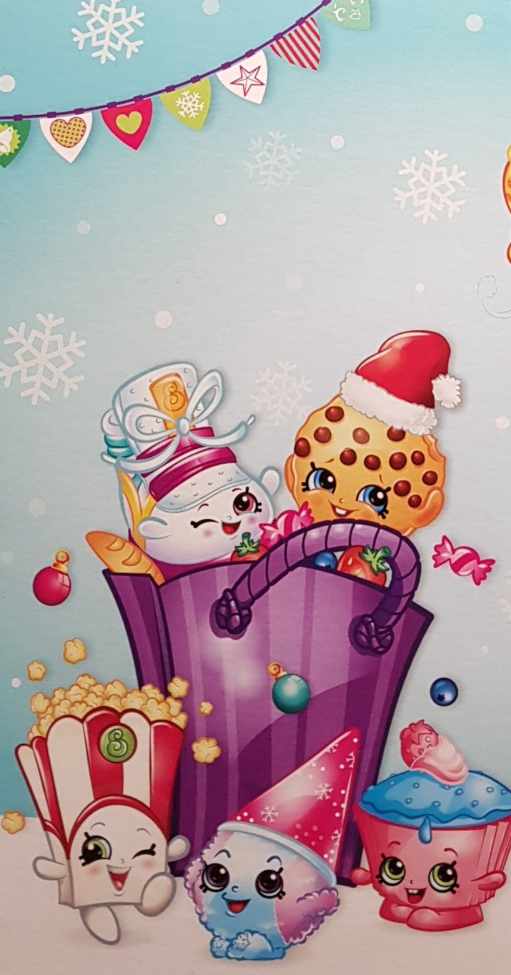 Christmas Card - Funny Characters Celebrating Christmas