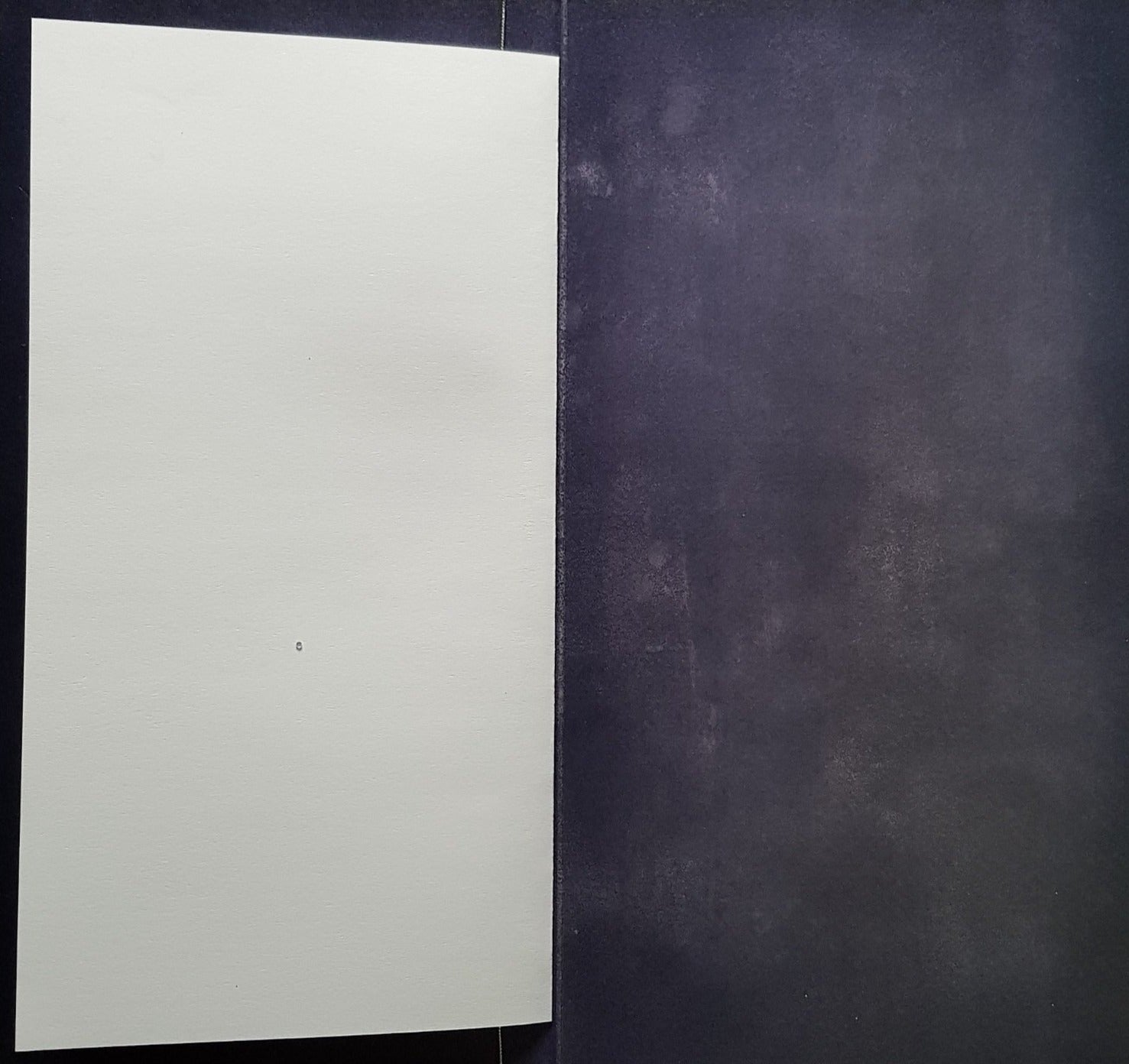 Wedding Card - Two Champagne Glasses On A Blue Background