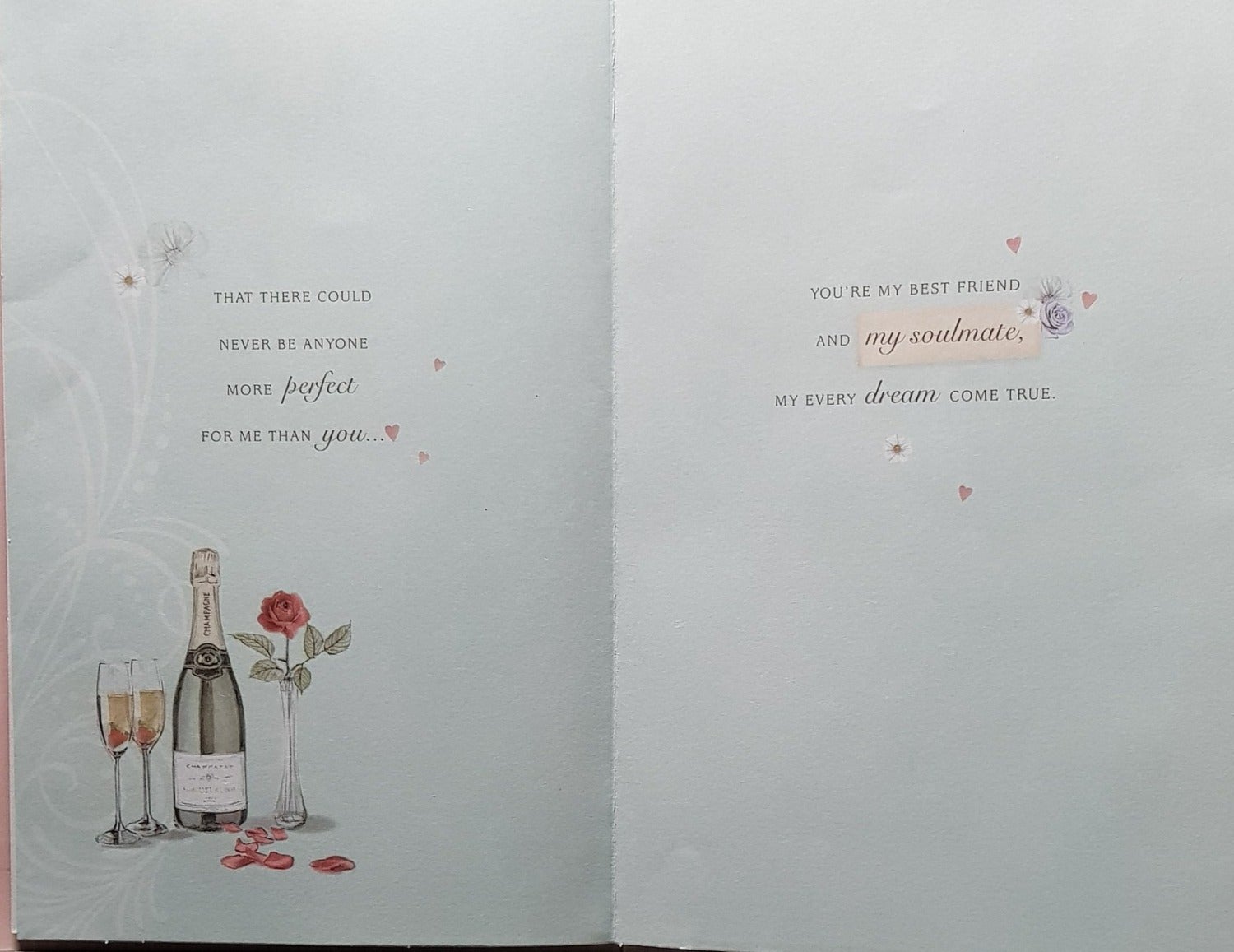 Anniversary Card - What Is An Anniversry? & A Red Rose