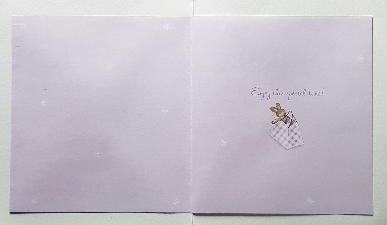 New Baby Card - Mum To Be / 'Dream, Plan, Shop...' & A Lady With Shopping Bags And Gifts