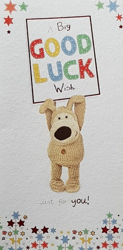 Good Luck Card - Just For You / 'Big Good Luck Wish'