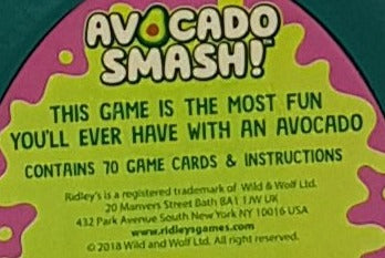 Card Games - Avocado Smash