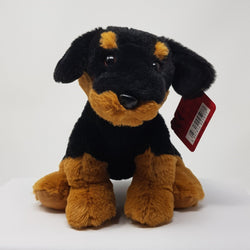 General Gift - Soft Toy / Cute Brown & Black Dog