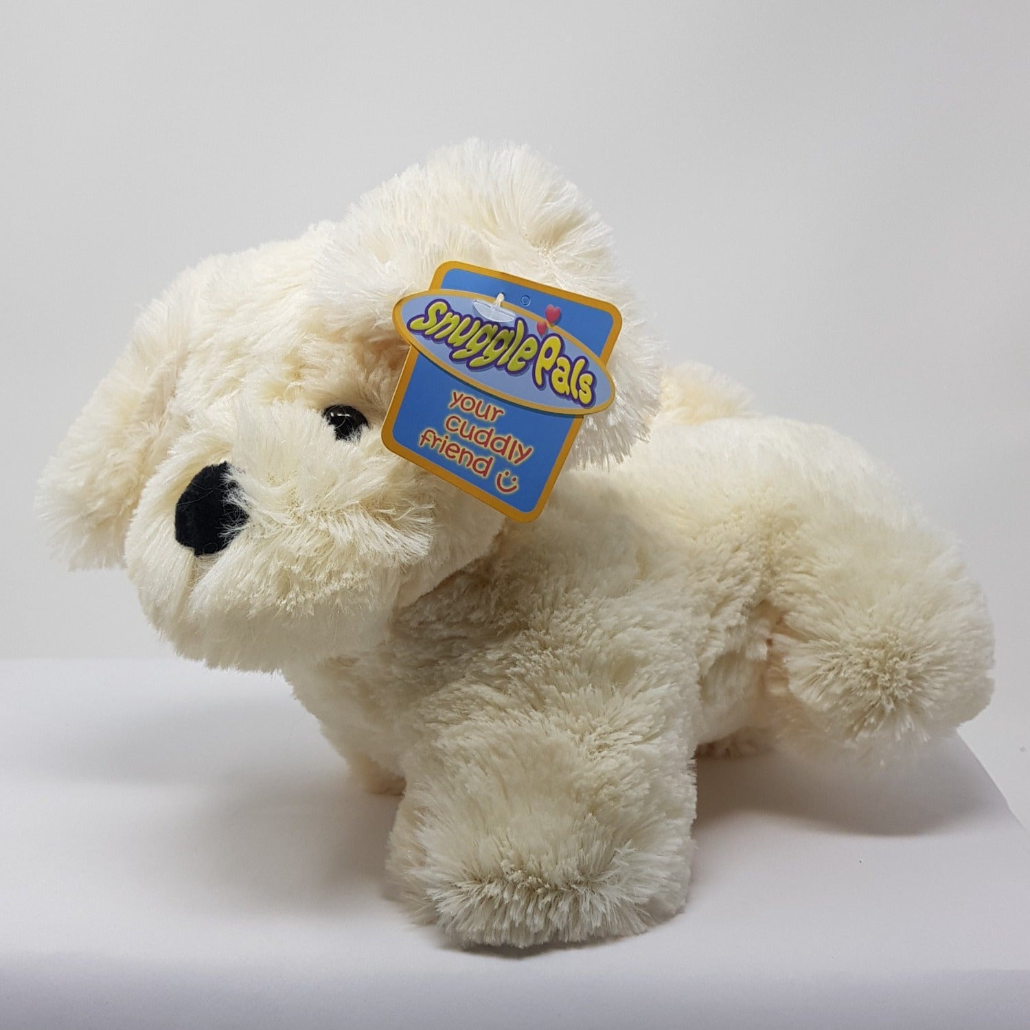 General Gift - Soft Toy / Cute Cuddly White Dog