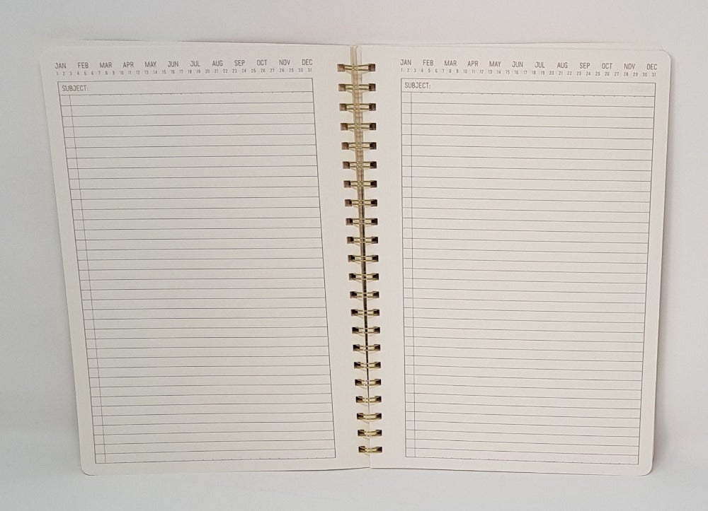 Luxury Notebook - A4 Size / Orange Cover