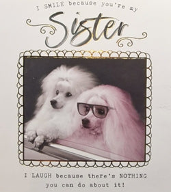 Sister Birthday Card